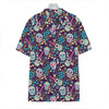 Calaveras Day Of The Dead Pattern Print Hawaiian Shirt