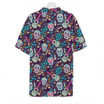 Calaveras Day Of The Dead Pattern Print Hawaiian Shirt