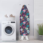 Calaveras Day Of The Dead Pattern Print Ironing Board Cover