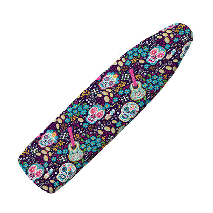 Calaveras Day Of The Dead Pattern Print Ironing Board Cover
