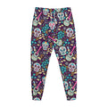 Calaveras Day Of The Dead Pattern Print Jogger Pants