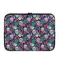 Calaveras Day Of The Dead Pattern Print Laptop Sleeve