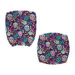Calaveras Day Of The Dead Pattern Print Office Chair Cover