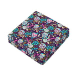 Calaveras Day Of The Dead Pattern Print Outdoor Seat Cushion Cover