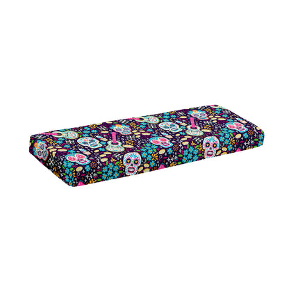 Calaveras Day Of The Dead Pattern Print Piano Keyboard Cover