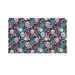 Calaveras Day Of The Dead Pattern Print Polyester Flag