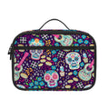 Calaveras Day Of The Dead Pattern Print Portable Lunch Bag