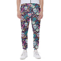 Calaveras Day Of The Dead Pattern Print Joggers