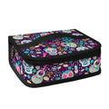 Calaveras Day Of The Dead Pattern Print Small Lunch Bag
