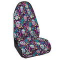 Calaveras Day Of The Dead Pattern Print Waterproof Car Seat Cover