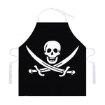 Calico Jack Pirate Flag Print Adjustable Apron