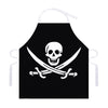 Calico Jack Pirate Flag Print Adjustable Apron