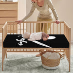 Calico Jack Pirate Flag Print Baby Crib Sheet