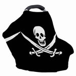 Calico Jack Pirate Flag Print Baby Seat Cover