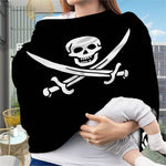Calico Jack Pirate Flag Print Baby Seat Cover