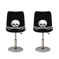 Calico Jack Pirate Flag Print Bar Stool Covers
