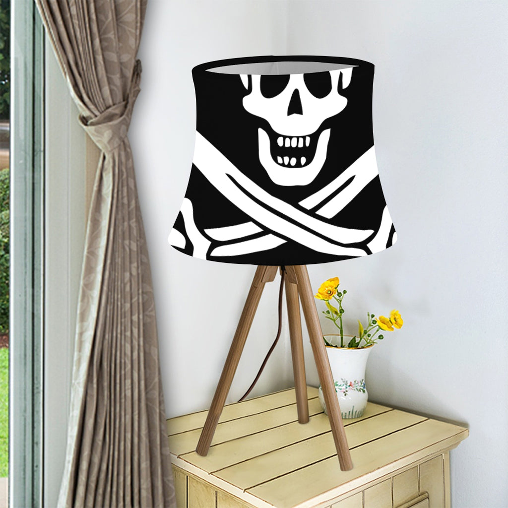 Calico Jack Pirate Flag Print Bell Lamp Shade