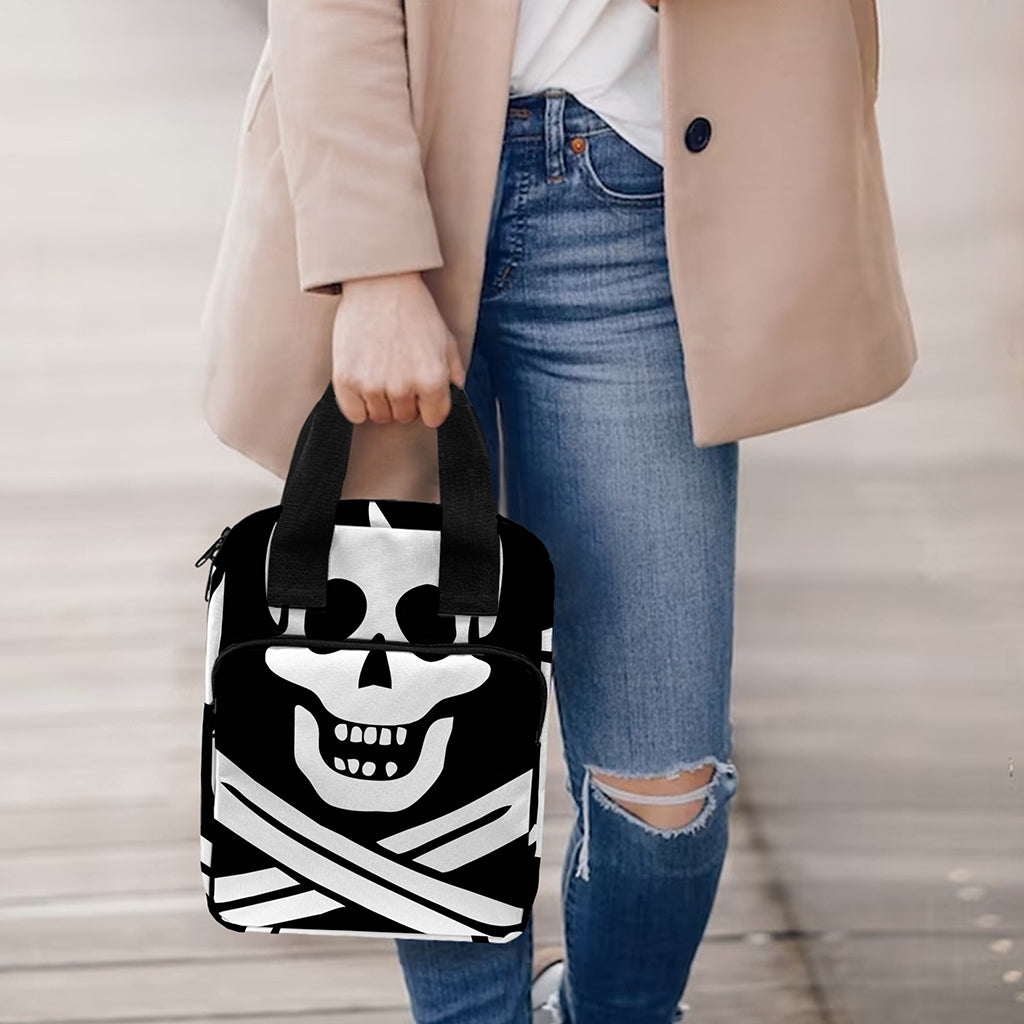 Calico Jack Pirate Flag Print Bible Tote Bag