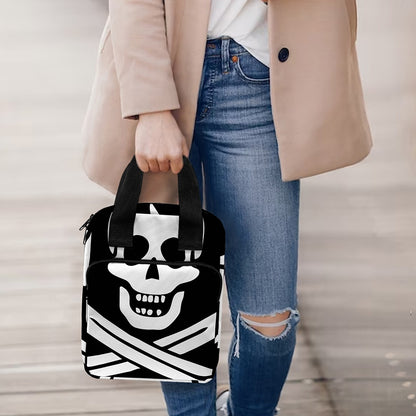 Calico Jack Pirate Flag Print Bible Tote Bag