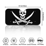 Calico Jack Pirate Flag Print Car Windshield Sun Shade