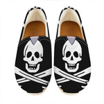 Calico Jack Pirate Flag Print Casual Shoes
