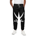 Calico Jack Pirate Flag Print Cotton Pants