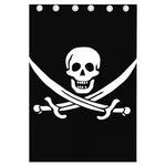 Calico Jack Pirate Flag Print Curtain