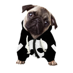 Calico Jack Pirate Flag Print Dog Zip Up Hoodie