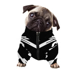 Calico Jack Pirate Flag Print Dog Zip Up Jacket