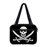 Calico Jack Pirate Flag Print Double Strap Bible Bag