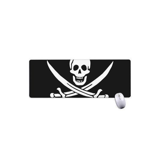 Calico Jack Pirate Flag Print Extended Mouse Pad