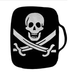 Calico Jack Pirate Flag Print Front Pocket Bible Bag
