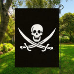 Calico Jack Pirate Flag Print Garden Flag