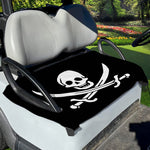 Calico Jack Pirate Flag Print Golf Cart Seat Cover