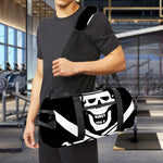 Calico Jack Pirate Flag Print Gym Bag