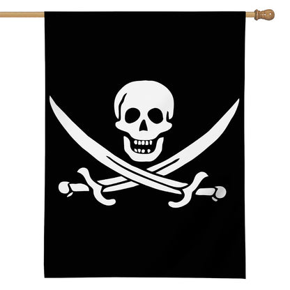 Calico Jack Pirate Flag Print House Flag