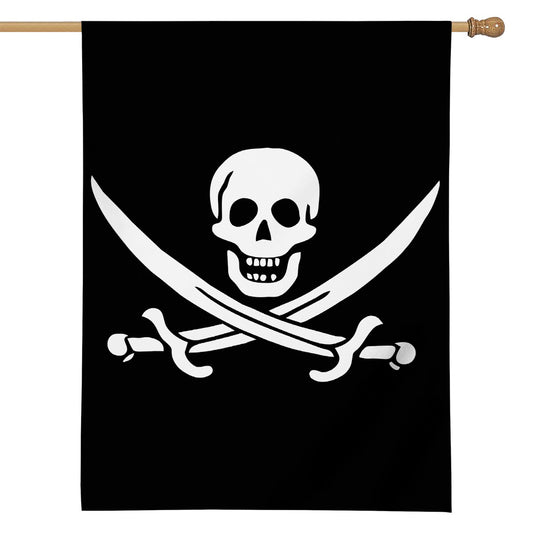 Calico Jack Pirate Flag Print House Flag