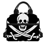 Calico Jack Pirate Flag Print Insulated Lunch Bag