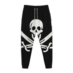 Calico Jack Pirate Flag Print Jogger Pants