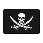 Calico Jack Pirate Flag Print Kitchen Mat