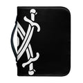 Calico Jack Pirate Flag Print Leather Bible Cover
