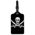 Calico Jack Pirate Flag Print Luggage Tag