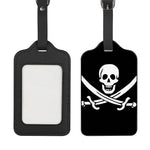 Calico Jack Pirate Flag Print Luggage Tag
