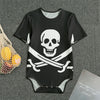 Calico Jack Pirate Flag Print Men's Bodysuit