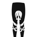 Calico Jack Pirate Flag Print Men's Leggings