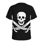 Calico Jack Pirate Flag Print Men's Sports T-Shirt