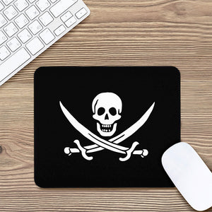 Calico Jack Pirate Flag Print Mouse Pad