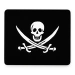 Calico Jack Pirate Flag Print Mouse Pad