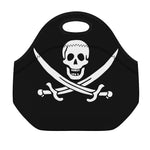 Calico Jack Pirate Flag Print Neoprene Lunch Bag
