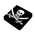 Calico Jack Pirate Flag Print Outdoor Seat Cushion Cover
